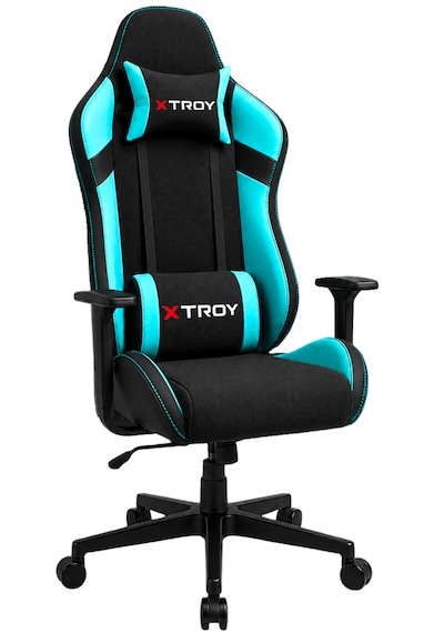 Xtroy Knight Model 140 Yatan, Kumaş Oyuncu Koltuğu Turkuaz