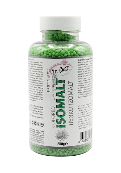 Renkli İzomalt Isomalt Yeşil 250 Gr Şeker Sanatı Ve Pasta Dekorasyon İçin