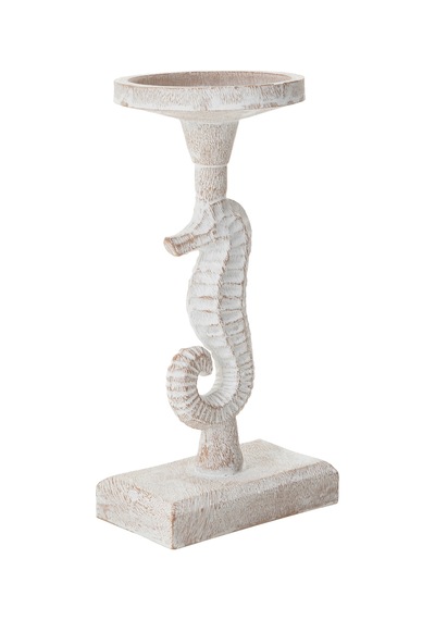 Mudo Home Seahorse Mumluk Beyaz 11x10x23 Cm 696123