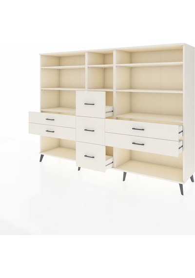 Hyperion Dolap 8 Raflı 7 Çekmeceli 220x44x163 Aytaşı-aytaşı Aytaşı-aytaşı