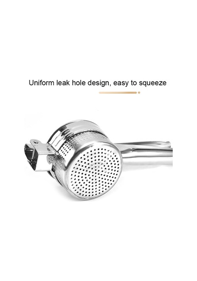 Paslanmaz Çelik Masher & Juicer - Meyve Ve Sebzeler İçin Çok Functurm Patates Riseri Çok Renkli
