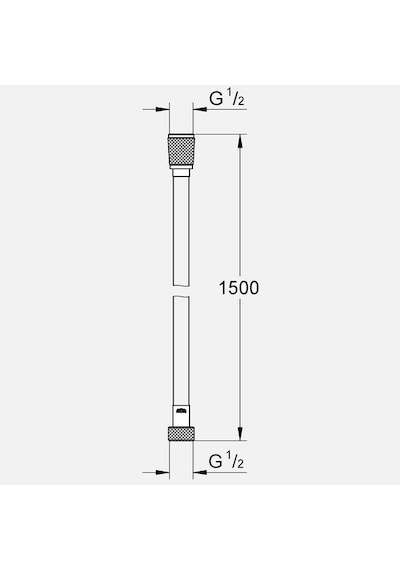 Grohe Silverflex Spiral Duş Hortumu 150 Cm Diğer