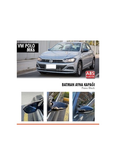 Volkswagen Polo Mk6 2017 Sonrası Batman Yarasa Ayna Kapağı parla