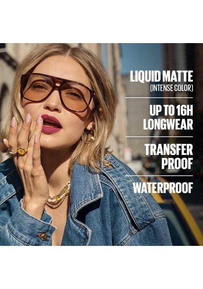 New York Super Stay Matte Ink Likit Mat Ruj - 500 Insider Belirtilmemiş