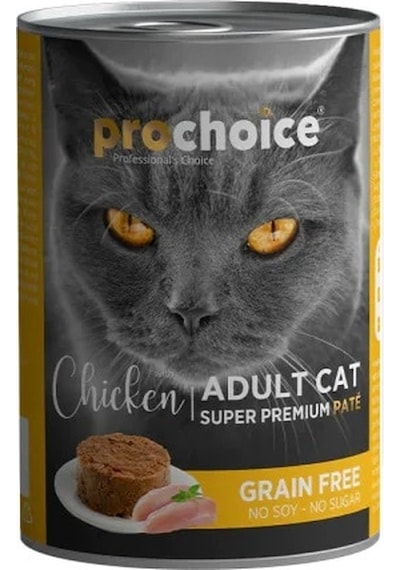 Prochoice Tavuklu Pate Yetişkin Kedi Konservesi 400 Gr