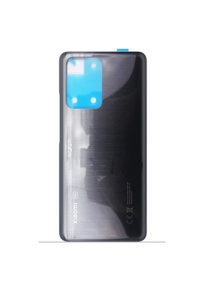 Xiaomi Mi 11t Siyah Arka Pil Kapağı Batarya Kapağı Siyah