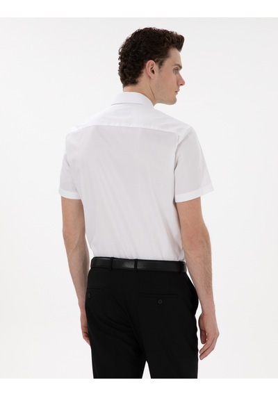 Pierre Cardin Erkek Beyaz Gömlek Basic 50302763-vr013 Beyaz