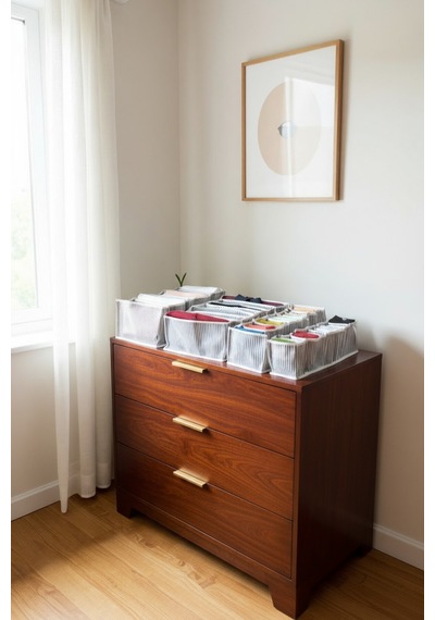 8 Gözlü Çekmece Ve Dolap Içi Akordiyon Düzenleyici Organizer L Beden Kumaş Beyaz 11 X 12 Tr Diğer