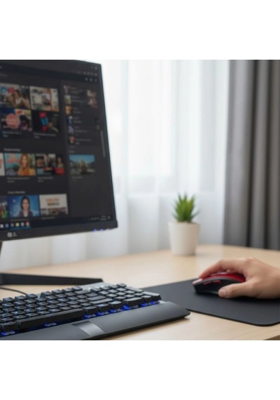 Durukar Kırmızı Renkli Baş Parmak Destekli Ergonomik Sessiz Kablosuz Mouse Usb Alıcılı, Ofis Ve O
