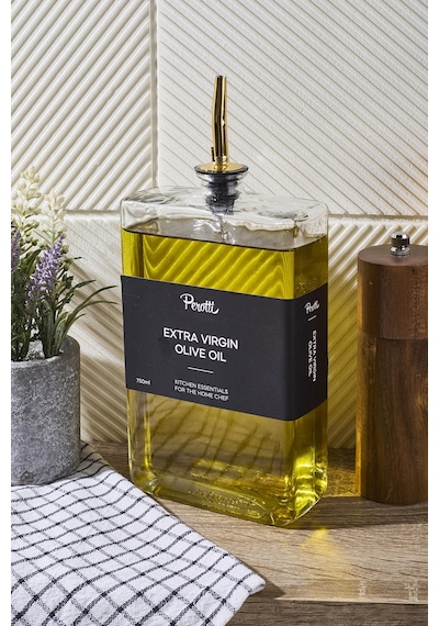 Molivet Gold Kapak 750ml Cam Yağdanlık-sosluk-sirkelik