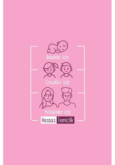 Sleepy Floral 25'li Kişisel Bakım Havlusu 2 Paket ve Rosıe Koku Tekli