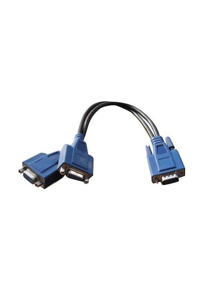 Vga Çoklayıcı 2Li Monitör Kablosu