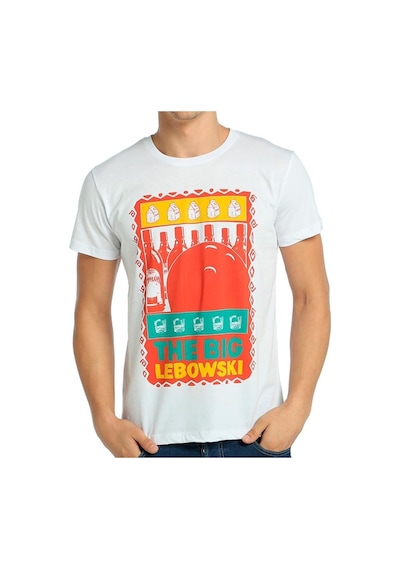 Bant Giyim - The Big Lebowski Beyaz Erkek T-Shirt Tişört