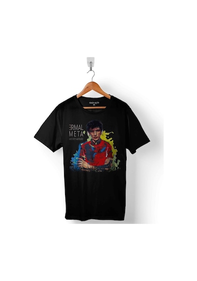 Ermal Meta Umano Armel Music Eurovısion Baskılı Tişört Unisex T-shirt 001