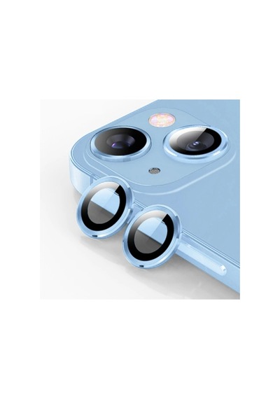 Ally Apple iPhone Uyumlu 14-14 Plus 3d Metal Çerçeveli Kamera Lens Koruyucu- 5775