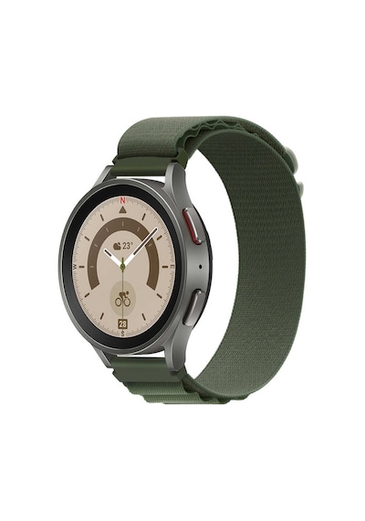 Samsung Uyumlu Galaxy Watch 42mm Zore KRD-74 20mm Hasır Kordon