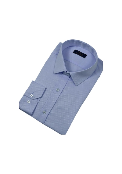 Erkek Silim Fit Uzun Kol Armürlü Gömlek Bgl-st03303 001