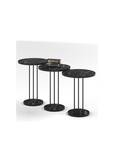 Zigon Sehpa Terra 3 Lü Set Bendir
