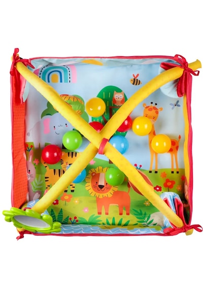 Toys2you 3in1 Top Havuzuna Dönüşebilen Aktivite Oyun Halısı - Saf