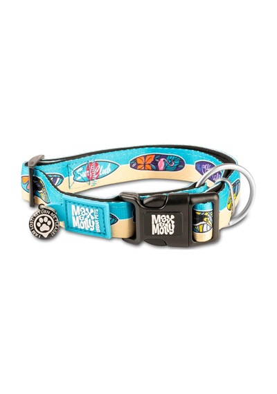 Max & Molly Urban Pets Original Serisi Akıllı Künyeli Köpek Boyun Tasması S, Aloha