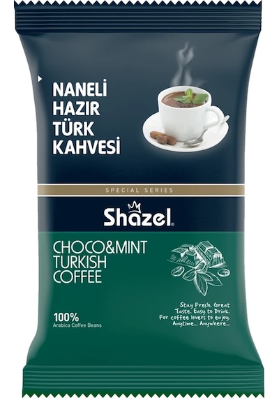 Shazel Naneli Hazır Türk Kahvesi 100 Gr X 6 Adet Öğütülmüş