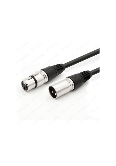3 Pin Xlr Mikrofon Mikser Ses Uzatma Kablosu - 3 Metre