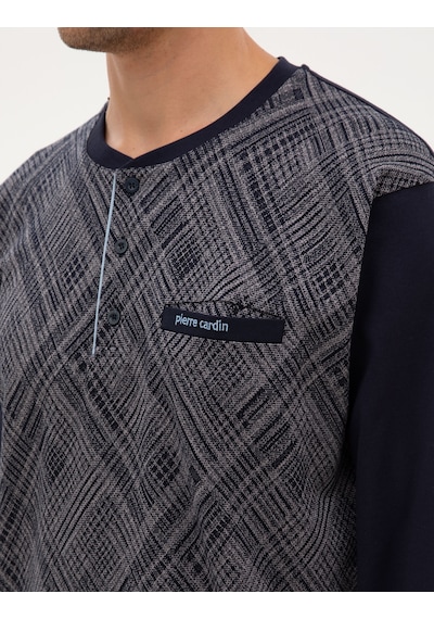 Pierre Cardin Erkek Lacivert Pijama Takım 50322640-200 Lacivert