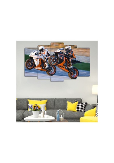 Ktm Motor - 5 Parçalı Tablo Görsel - 702503743 Görsel