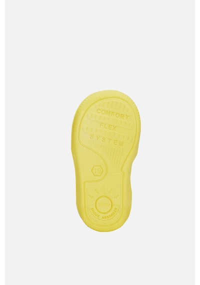Vicco Color Rahat Kalıp Unisex İlk Adım Sarı Panduf Sarı