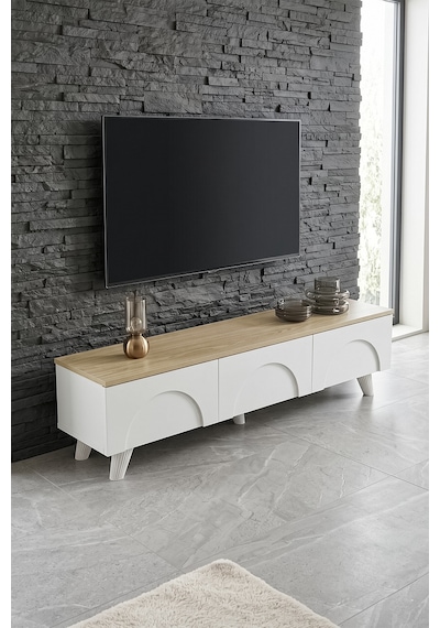 Eko Bohem Tv Ünitesi 150 Cm - Modern Tv Sehpası Beyaz
