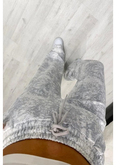 Fiolin Soft Touch Batik Boyamalı Modal Pantolon Ekru