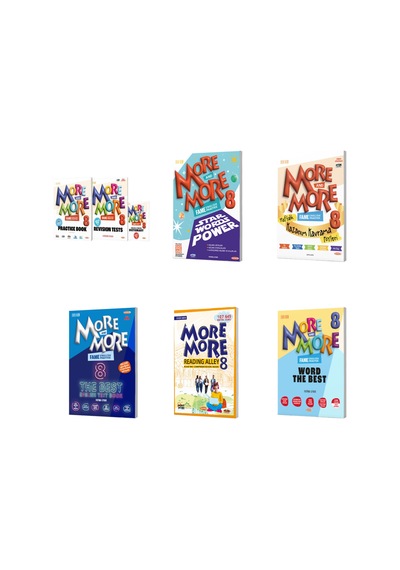 More And More Tüm Dersler 8. Sınıf Set Kurmay Yayınları