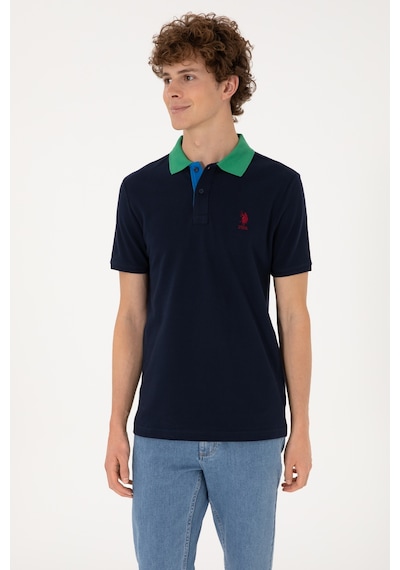 U.S. Polo Assn. Erkek Regular Fit Polo Yaka Lacivert Tişört 50306809-VR033 U.S. Polo Assn. Erkek Regular Fit Polo Yaka Lacivert Tişört 50306809-VR033