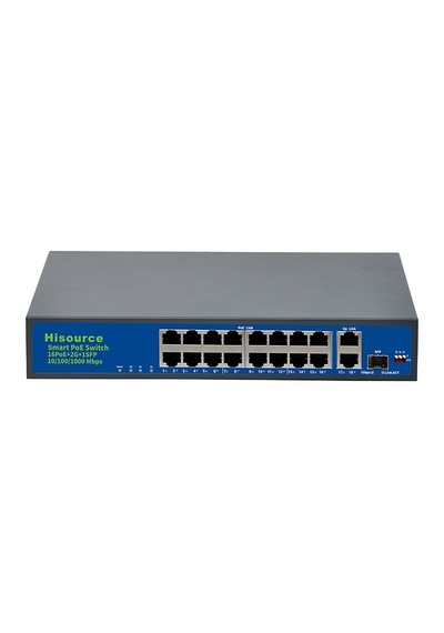 16 Port Poe Switch 2 Port Uplink Gigabit 1 Port Sfp
