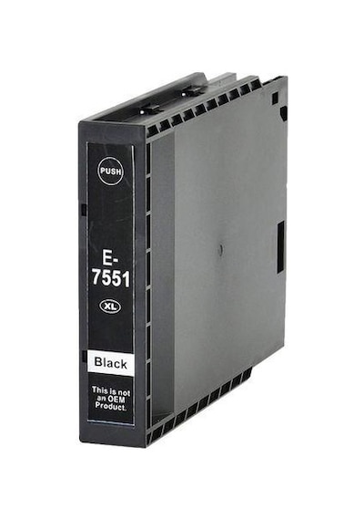 Epson T7551 Siyah Uyumlu Kartuş Yüksek Kapasiteli Wf 8090D3Twc