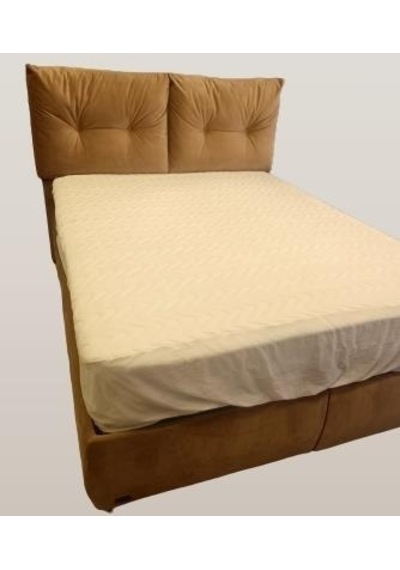 Alez Fitted Model Full Kenar Yatak Koruyucu Lastikli 90x190 Pamuk Beyaz Renk El Yapım