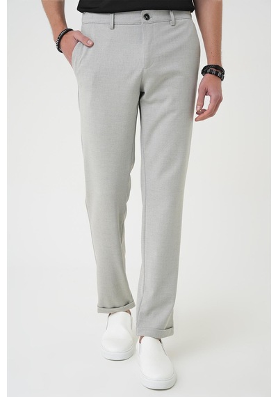 Efor Comfort Fit Beli Lastikli Gri Jogger Pantolon P 1183 Gri