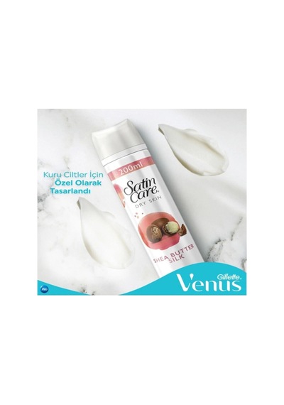 Satin Care Tıraş Jeli Kuru Ciltler 200ml