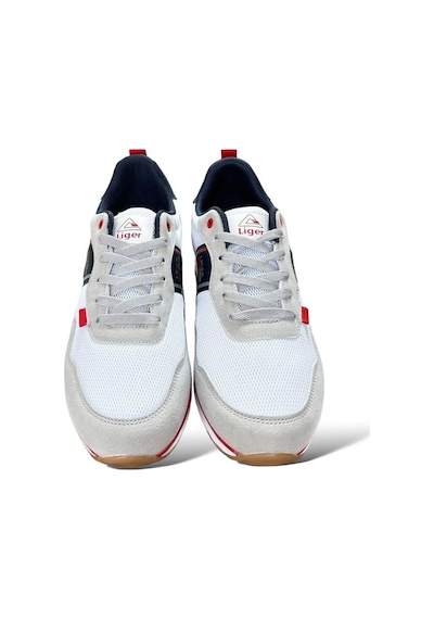 Erkek Günlük Sneaker Spor Ayakkabı Beyaz - Lacivert-Beyaz - Lacivert