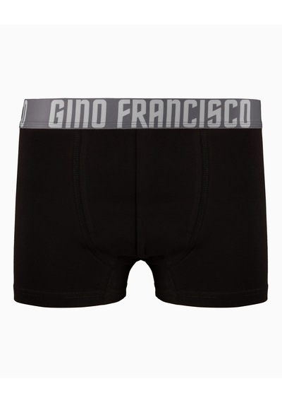 Gino Francisco Erkek Boxer 3'lü Paket Pamuklu Mood Serisi Gri Premium Kutulu Set