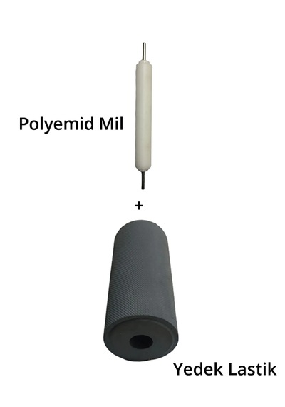 Umur Tutkal Sürme Merdanesi Lastiği Ve Polyemid Mil