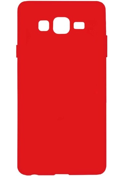 Samsung Galaxy Uyumlu J7 Kılıf Esnek Ve Hafif Yapılı Soft Touch Premium Silikon Kapak Ryc/biye Kirmizi