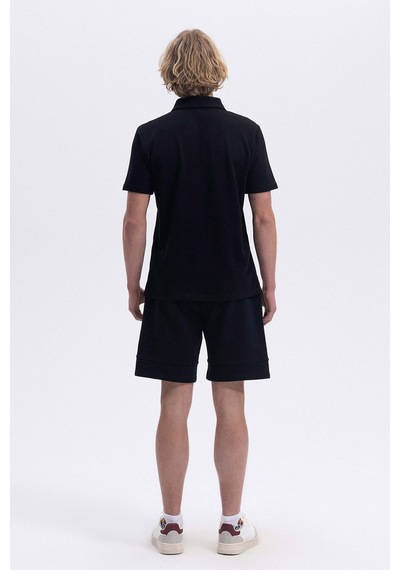 Ellesse Erkek Polo Yaka T Shirt Em1461-bk Siyah Siyah