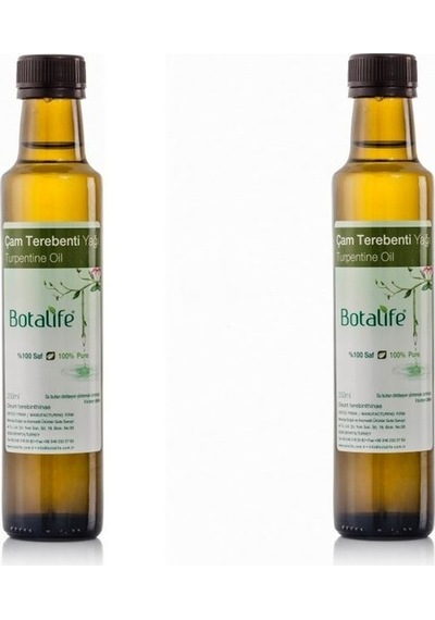 Botalife Çam Terebentin Yağı 2 x 250 ML