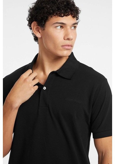 Jeans Erkek Regular Fit Polo Yaka Tişört M4bp29kcjv1 Siyah