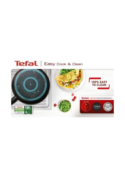 Tefal Titanyum 1x Simplecook 26 Cm Difüzyon Tabanlı Tava - Açık Bej