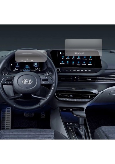 Hyundai İ20 Gösterge Ve Multimedya Paneli Uyumlu Nano Cam Ekran Koruyucu Set