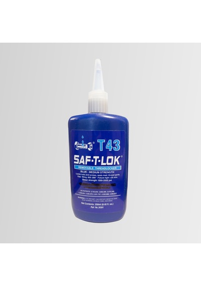 Saf-t-lok T43 - Orta Mukavemetli - Civata Sabitleyici 250 Ml