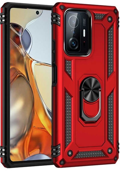 Rba Aksesuar Mi 11t Pro 5g Kılıf Rba Vega Kapak - Kırmızı Kırmızı