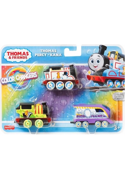 Thomas Ve Arkadaşları Renk Değiştiren Küçük Trenler 3'lü Paket